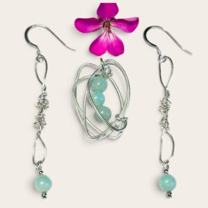 Amazonite Jewellery Set