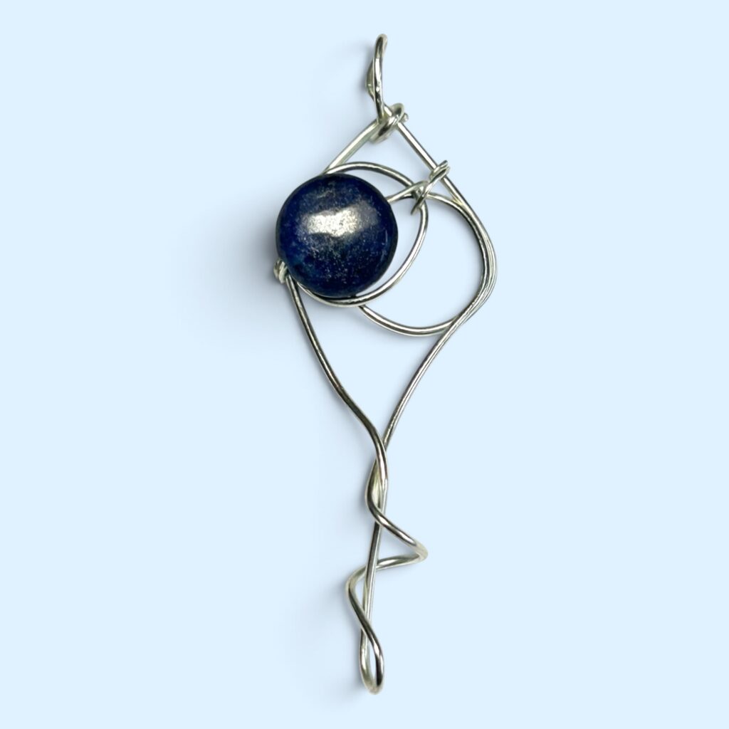 Unique Lapis Lazuli Pendant