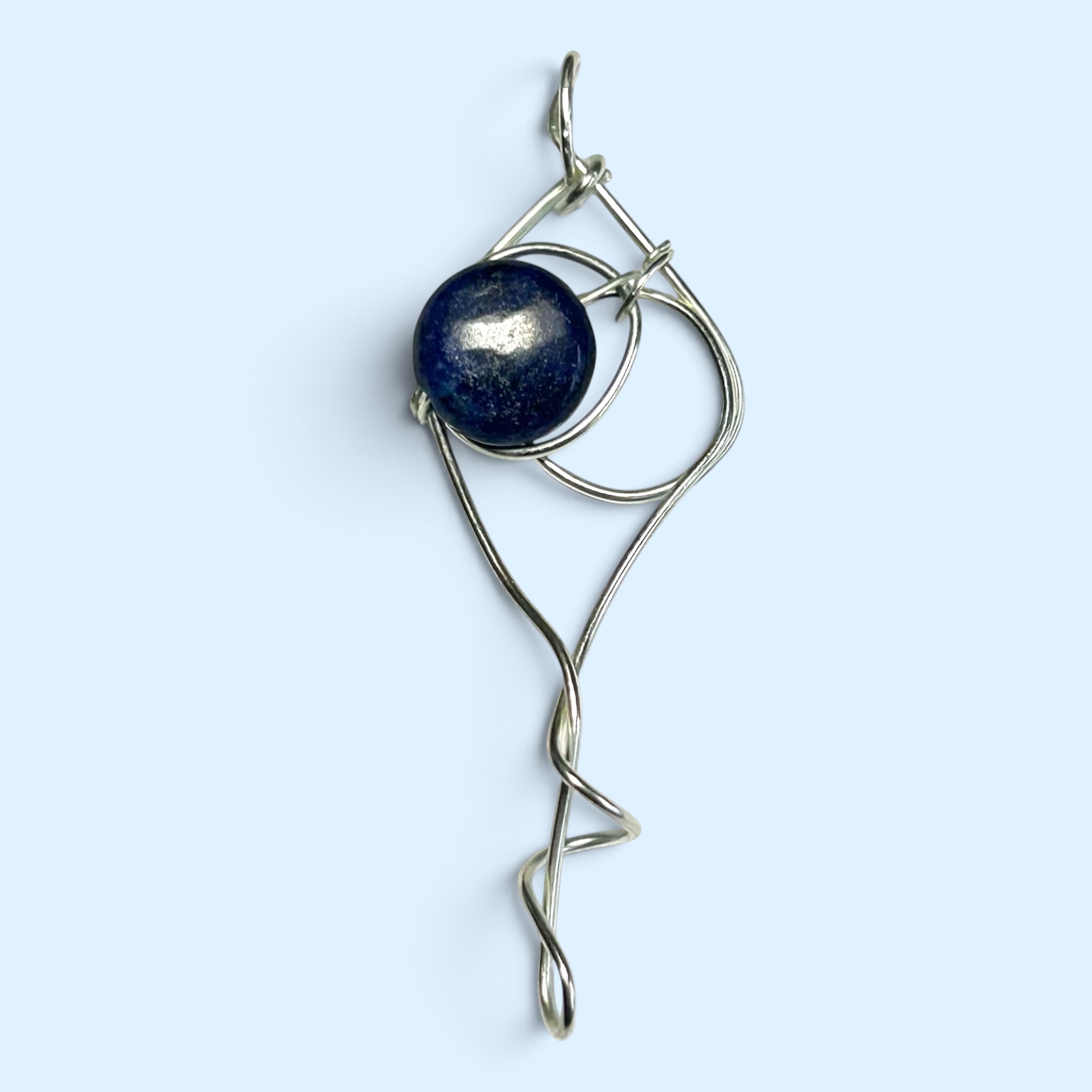 Unique Lapis Lazuli Pendant